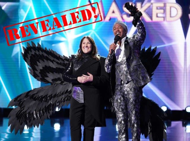 Ricki Lake revealed to be The Raven on Fox's 'The Masked Singer'