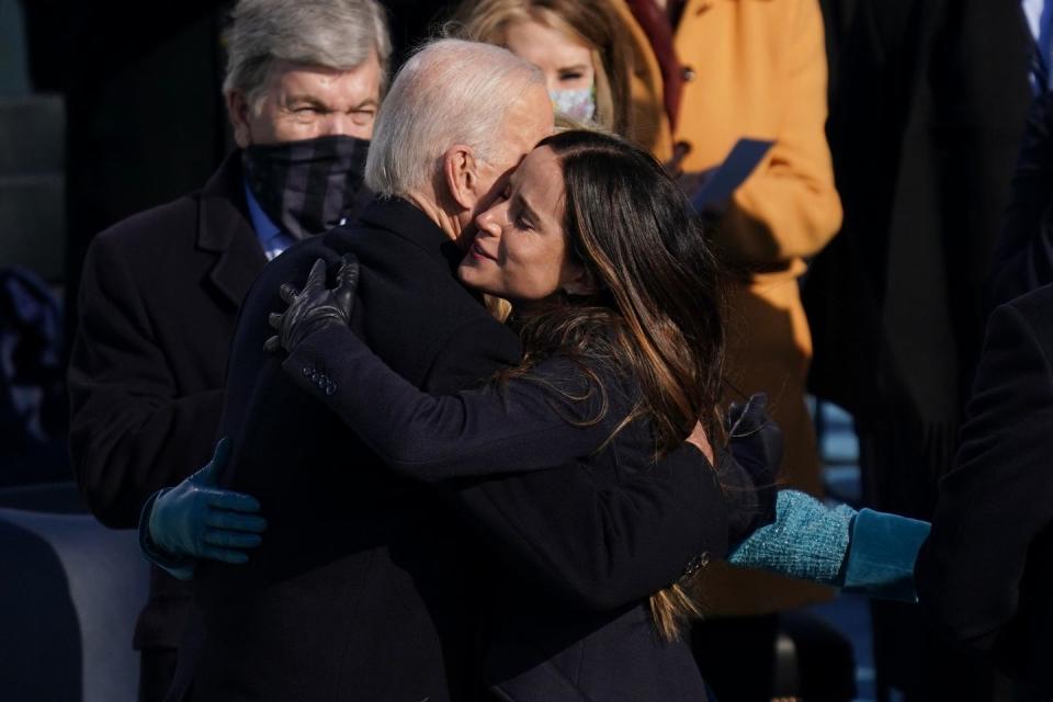 joe biden sworn in as 46th president of the united states at us capitol inauguration ceremony