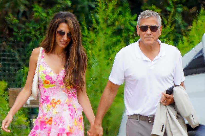 George and Amal Clooney