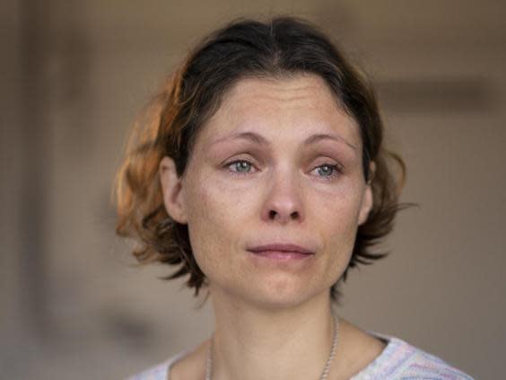 MyAnna Buring as Dawn Sturgess in ‘The Salisbury Poisonings’ (BBC/Dancing Ledge/James Pardon)