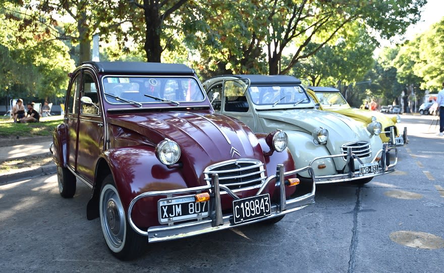 Citroën 2 CV y 3 CV, los más populares.