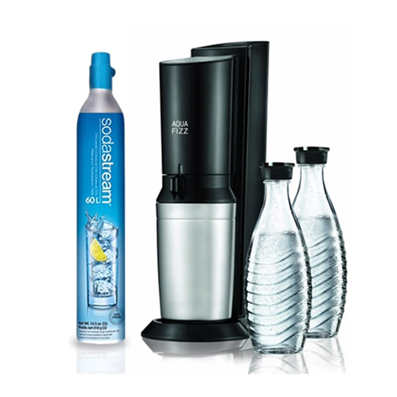 <a rel="nofollow noopener" href="https://www.sodastreamusa.com/SodaStream-Aqua-Fizz-Starter-Kit-P1018.aspx" target="_blank" data-ylk="slk:Aqua Fizz - Starter Kit, Soda Stream, $180You'd be hard-pressed to find a wellness aficionado who hasn't wholeheartedly embraced that fizzy water life. Think of this as the gift of free LaCroix—only better.;elm:context_link;itc:0;sec:content-canvas" class="link ">Aqua Fizz - Starter Kit, Soda Stream, $180<p><span>You'd be hard-pressed to find a wellness aficionado who hasn't wholeheartedly embraced that fizzy water life. Think of this as the gift of free LaCroix—only better. </span></p> </a>