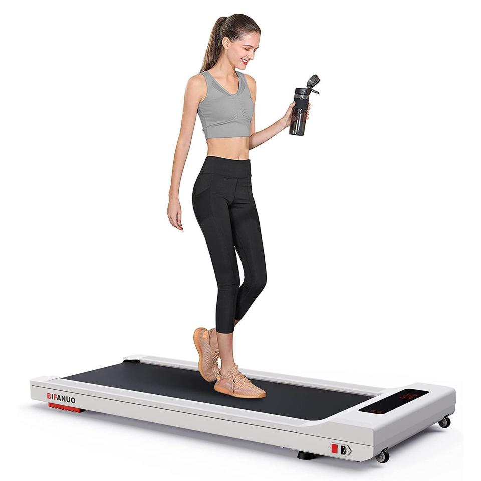 2) 2-in-1 Folding Treadmill