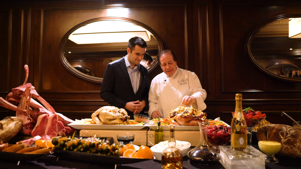 Old Homestead co-owner Marc Sherry explains to Yahoo Finance anchor Zack Guzman that the Thanksgiving dinner, which has set records for the last five years, is about more than just opulence.