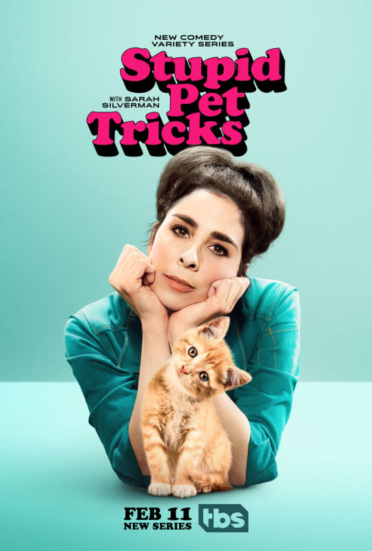 "Stupid Pet Tricks" with Sarah Silverman<p>TBS</p>