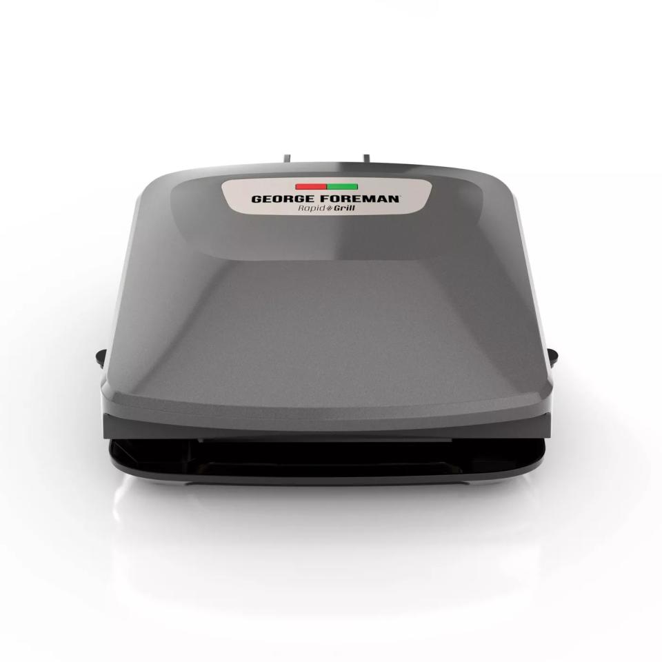George Foreman Rapid Series 4-Serving Indoor Grill and Panini Press
