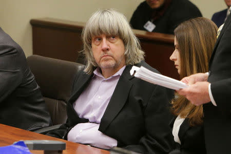 David Turpin appears in court for his arraignment in Riverside, California, U.S. January 18, 2018. REUTERS/Terry Pierson/Pool