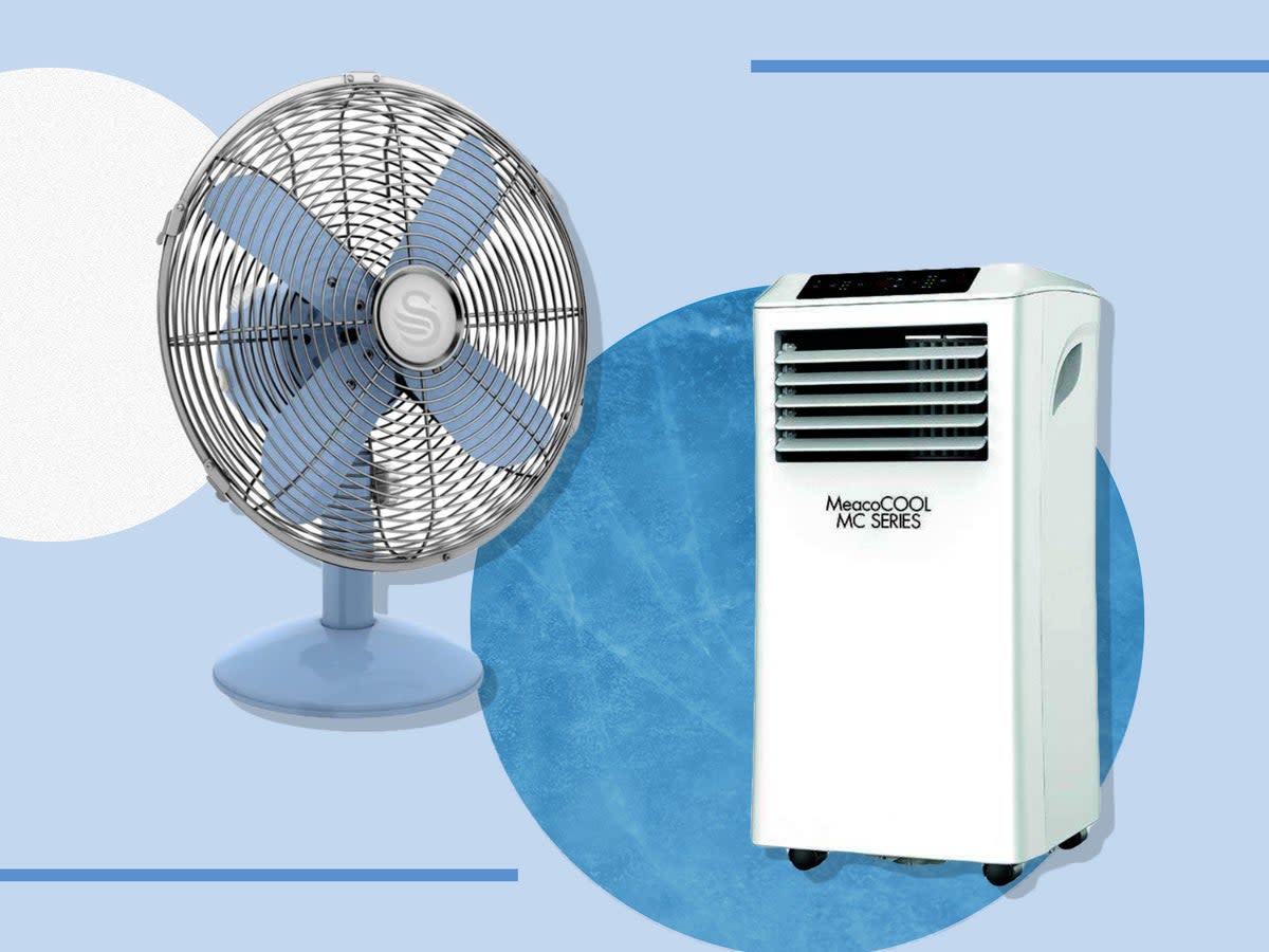 One cools your room, the other cools you  (iStock/The Independent)
