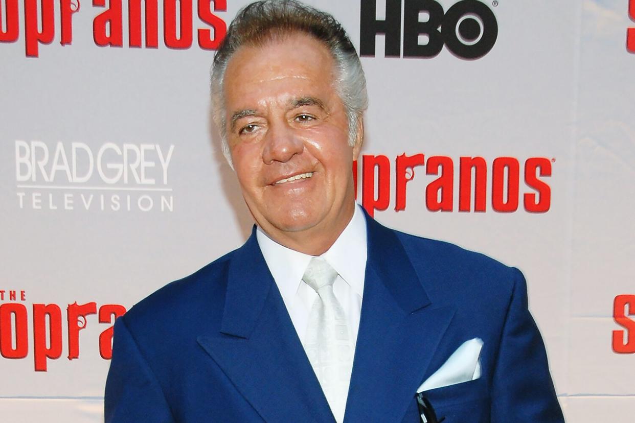 Tony Sirico during "The Sopranos" Final Season World Premiere - Red Carpet at Radio City Music Hall in New York City, New York, United States. (Photo by Kevin Mazur/WireImage)