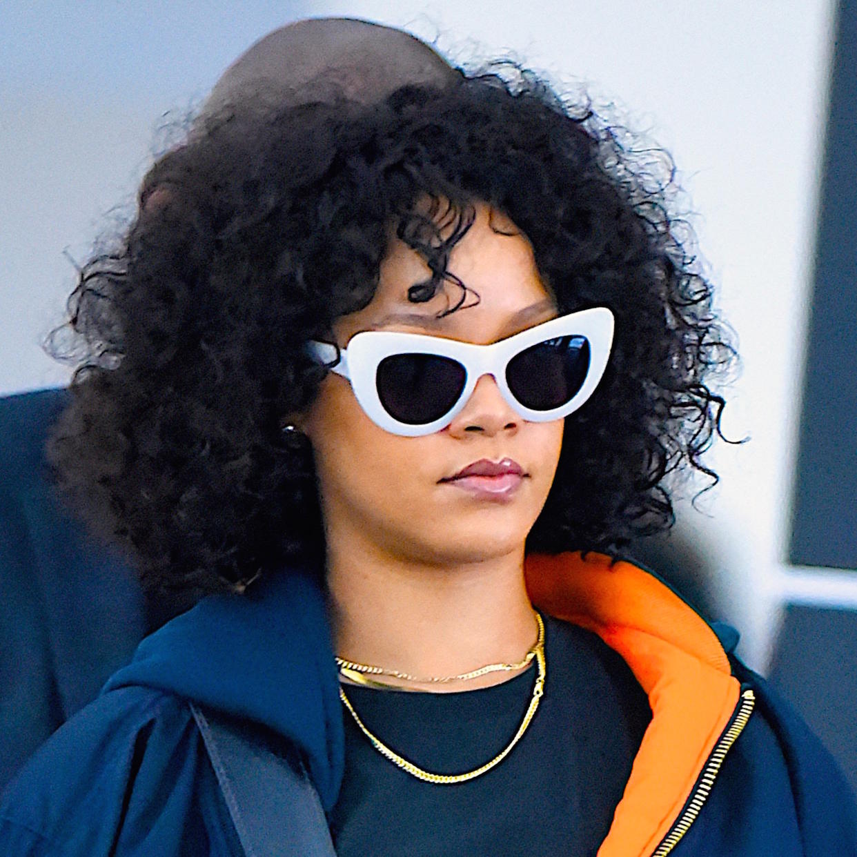 Pop star and fashion-beauty icon Rihanna out and about in November. (Photo: Getty Images)