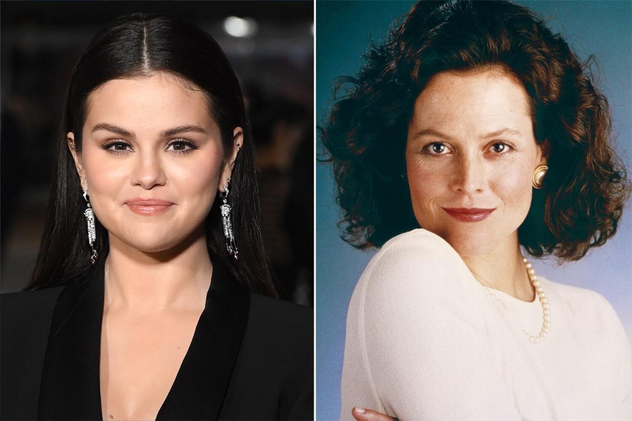 selena gomez, sigourney weaver