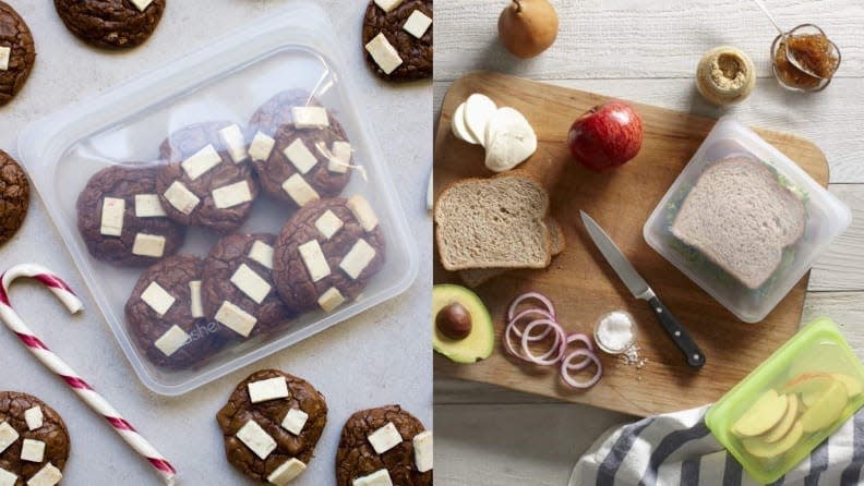 A sustainable way to store your snacks.