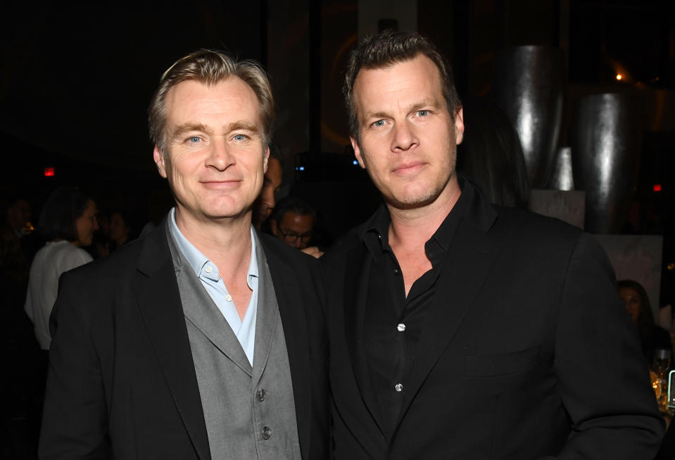 Christopher Nolan and Jonathan Nolan (Photo by Michael Buckner/Variety/Penske Media via Getty Images)