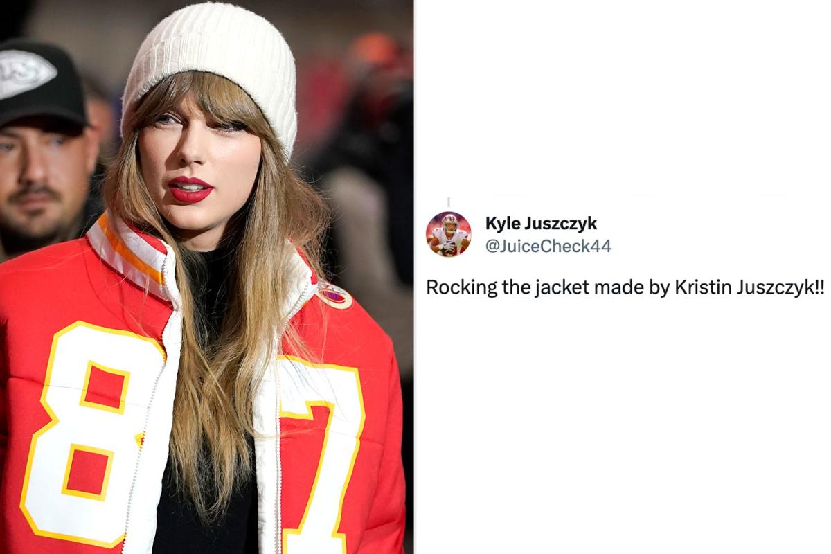 Taylor Swift, Taylor Lautner and the trendy, custom jacket craze taking  over the NFL 