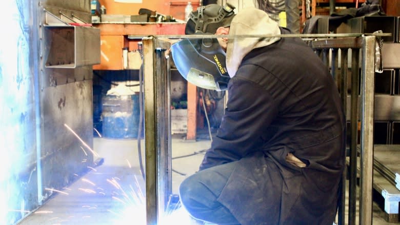 Quebec factory transforms into welding school by night to combat labour shortfall