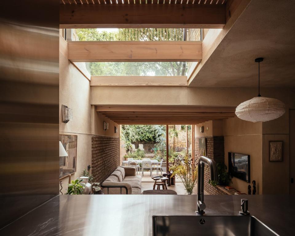 modern dining living area designed by nimtim architects