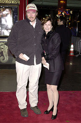 Gale Anne Hurd and her husband that looks suspiciously like Metallica frontman James Hetfield at the Hollywood premiere of Universal's The Family Man