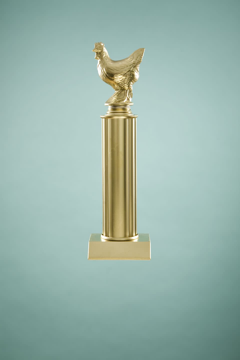 Trophy, Award, Column, Brass, Pedestal, Sculpture, Bronze, Statue, Metal, 