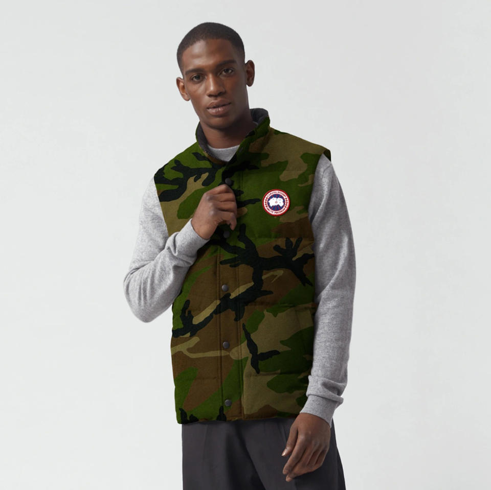 Canada Goose Garson Vest Print, best canada goose jackets