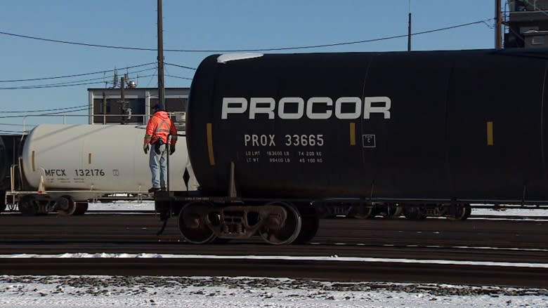 CP Rail train conductor speaks out on her firing after Banff derailment