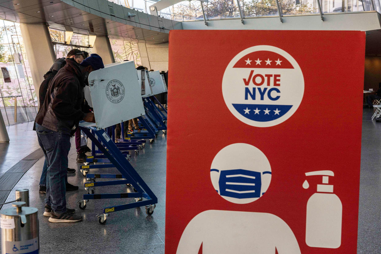 New York City VotingAlex Kent/Getty Images
