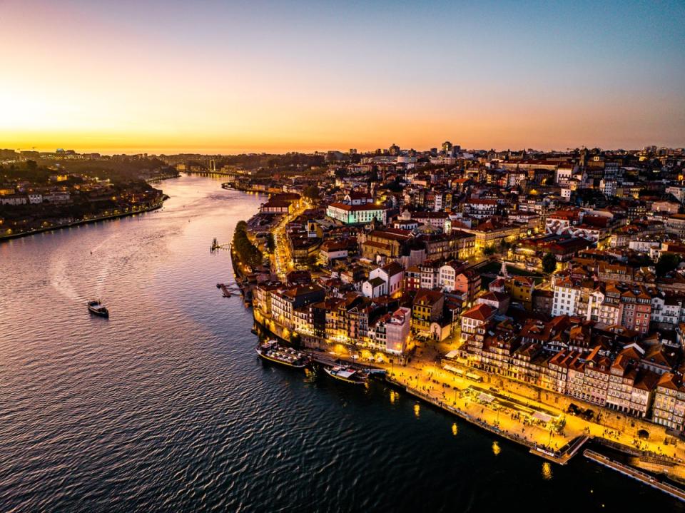 Porto sits on the banks of the Douro (Getty Images)
