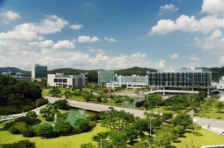 Aerial view of the Korea Advanced Institute of Science and Technology campus in Daejeon, South Korea. Courtesy Korea Advanced Institute of Science and Technology (KAIST)