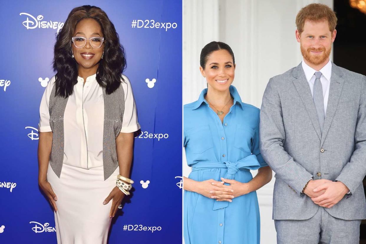 Oprah Winfrey, Meghan Markle, Prince Harry