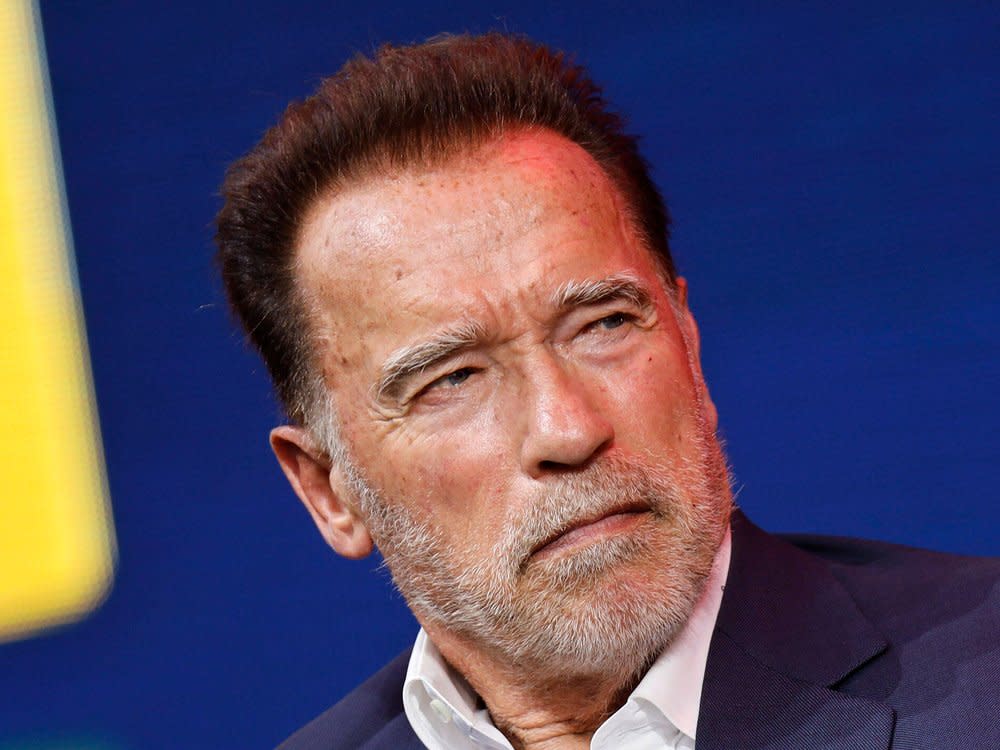 Arnold Schwarzenegger, immerhin mit ein bisschen Bart. (Bild: imago/Future Image)