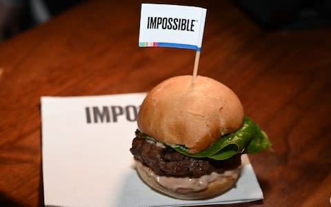 The Impossible Burger - Credit: Robyn Beck/AFP/Getty Images