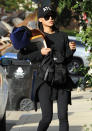 <p>The <em>Glee</em> actress was spotted in L.A. on Thursday for the first time since being arrested over Thanksgiving weekend. Rivera looked like she was trying to keep a low profile in dark sunglasses and a baseball cap. She was arrested in West Virginia on Saturday on domestic violence charges after she reportedly hit her husband, Ryan Dorsey. (Photo: WENN) </p>