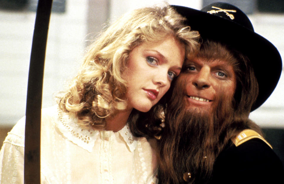 Lorie Griffin and Fox in 'Teen Wolf' (Photo: MGM/courtesy Everett Collection)