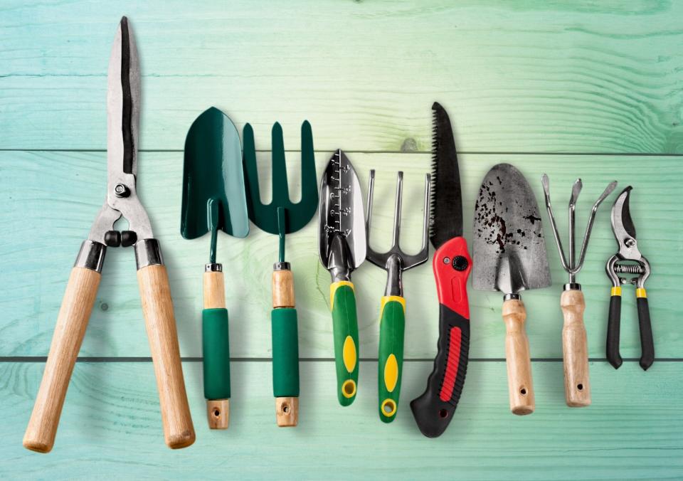 Cleaning and disinfecting your gardening tools now will give you a head start in the spring.