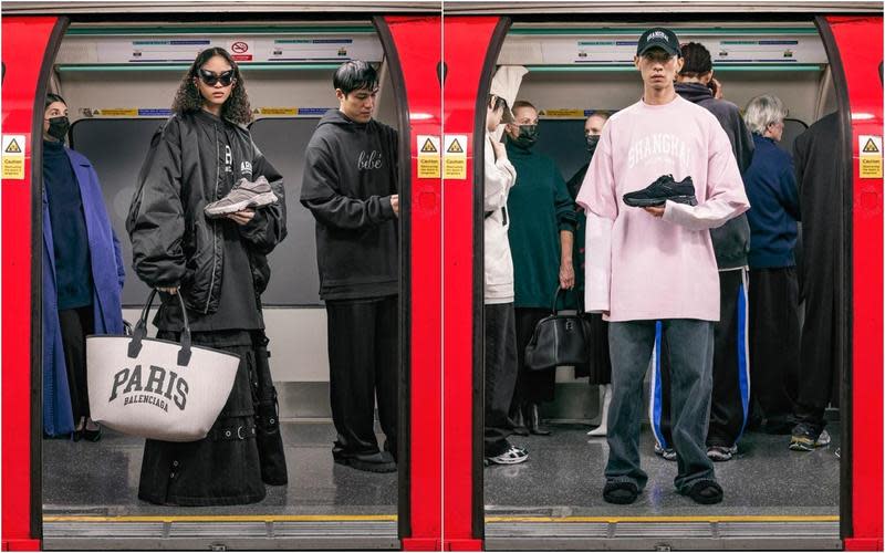 BALENCIAGA推出全新的Cities城市系列廣告大片，除PARIS系列之外，其餘城市商品僅在當地販售。（BALENCIAGA提供）