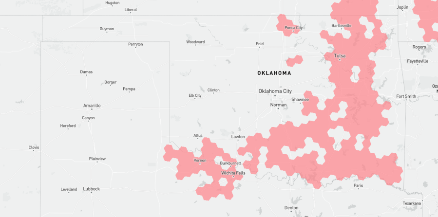 US Cellular’s 5G coverage (Map: FCC)