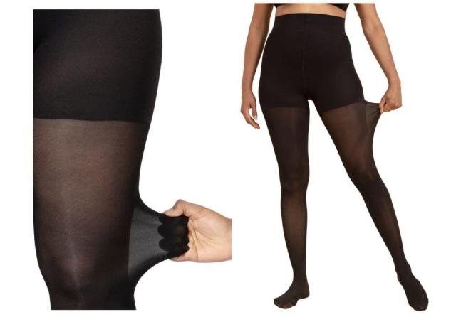 Opaque Tights in Black from Joe Fresh