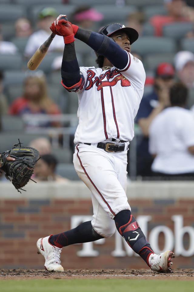 Albies hits 2 HRs, Acuna adds 15th shot, Braves top Pirates