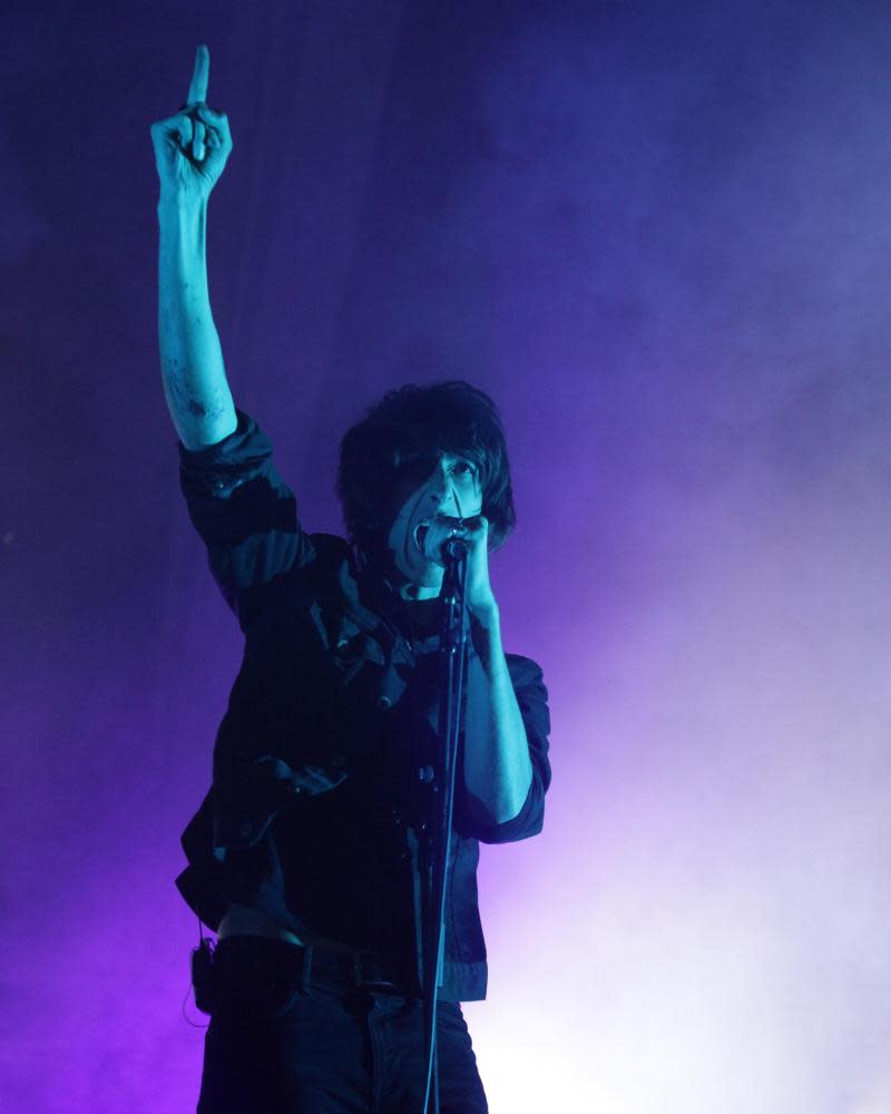 Faris Badwan of the Horrors at Latitude festival.