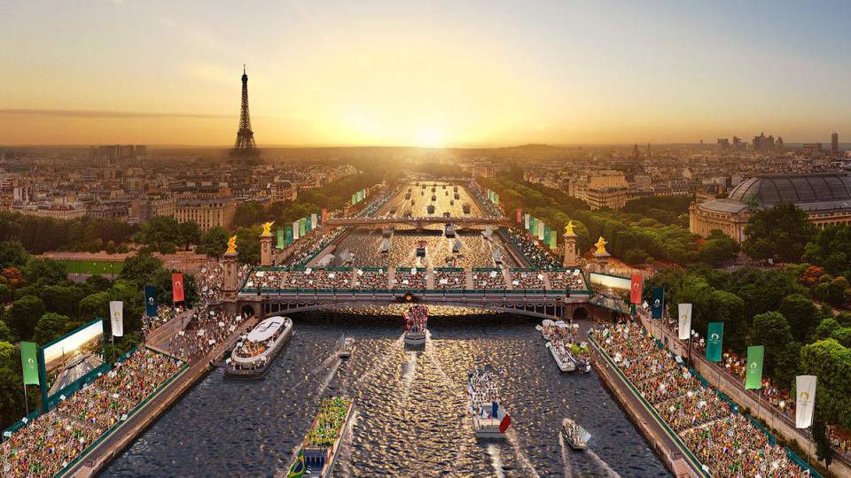 今年巴黎奧運從一開始，就可以看出他們要帶給全球運動粉絲，耳目一新感受的用心 【圖片來源：Instagram @paris2024】