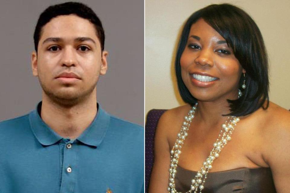 <p>Chesterfield Police; Shaunda Bizzell Facebook</p> Daniel Anderson, left, and Shaunda Bizzell