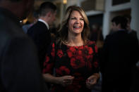 <p>Republican Senate candidate for Arizona Kelli Ward attends CPAC 2018, Feb. 22, 2018 in National Harbor, Md. (Photo: Alex Wong/Getty Images) </p>