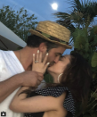 <p>The daughter of Billy Joel and Christie Brinkley is getting hitched! “He said to me: ‘Before I met you, my world was in black and white. You colored it in between the lines,'” the singer captioned a shot of herself smooching fiancè Ryan Gleason and flashing her engagement ring. “It was the most beautiful thing anybody’s ever said to me. How could I possibly say no to that?!” (Photo: <a rel="nofollow noopener" href="https://www.instagram.com/p/BdbRkwcH33s/?taken-by=alexarayjoel" target="_blank" data-ylk="slk:Alexa Ray Joel via Instagram;elm:context_link;itc:0;sec:content-canvas" class="link ">Alexa Ray Joel via Instagram</a>) </p>