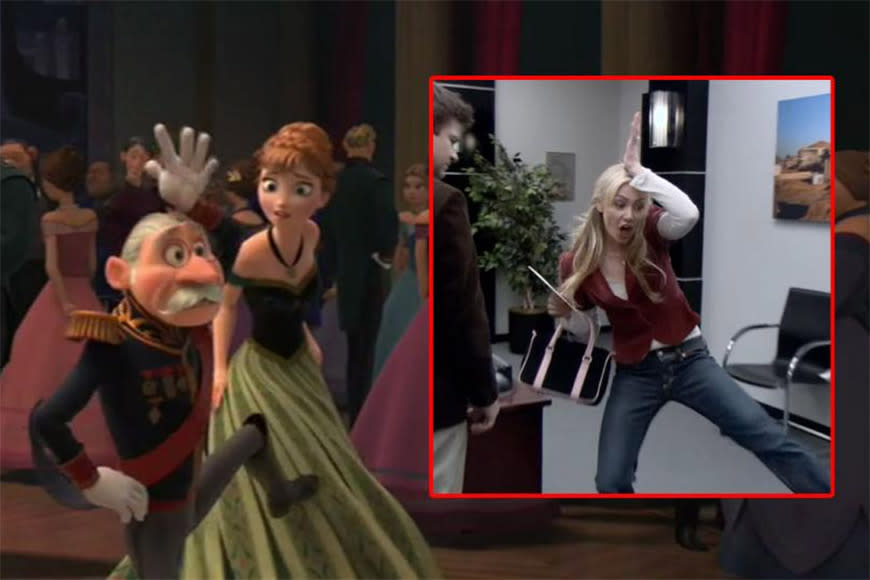 Arrested Development homage in Frozen