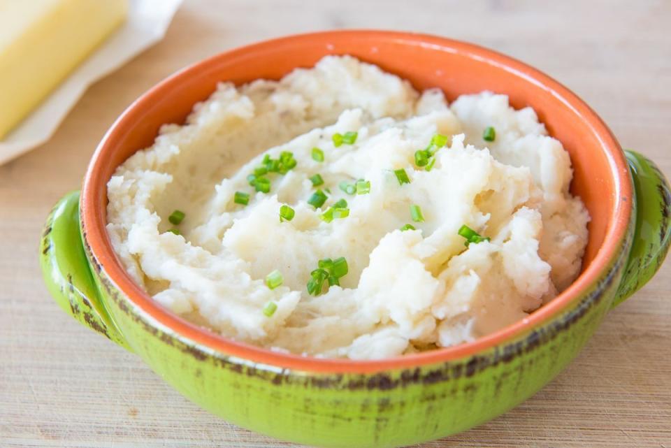 slow cooker mashed potatoes