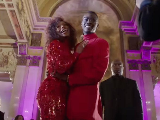 Naomi Ackie and Ashton Sanders in "I Wanna Dance w/ Somebody"