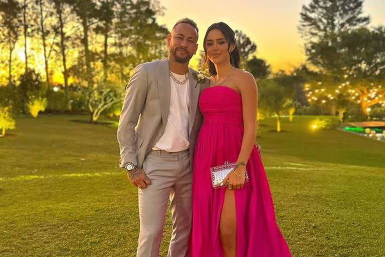 Neymar y su novia, Bruna Biancardi