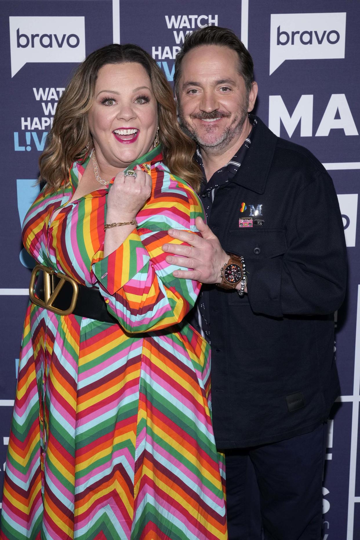 Melissa McCarthy, Ben Falcone (Charles Sykes / NBCU Photo Bank via Getty Images)