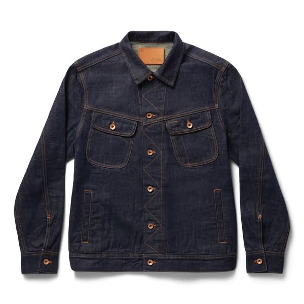 Best selvage denim jacket for men.