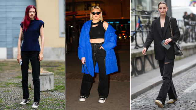 The Sneakers and Denim Outfits Stylists and Celebrities Swear By