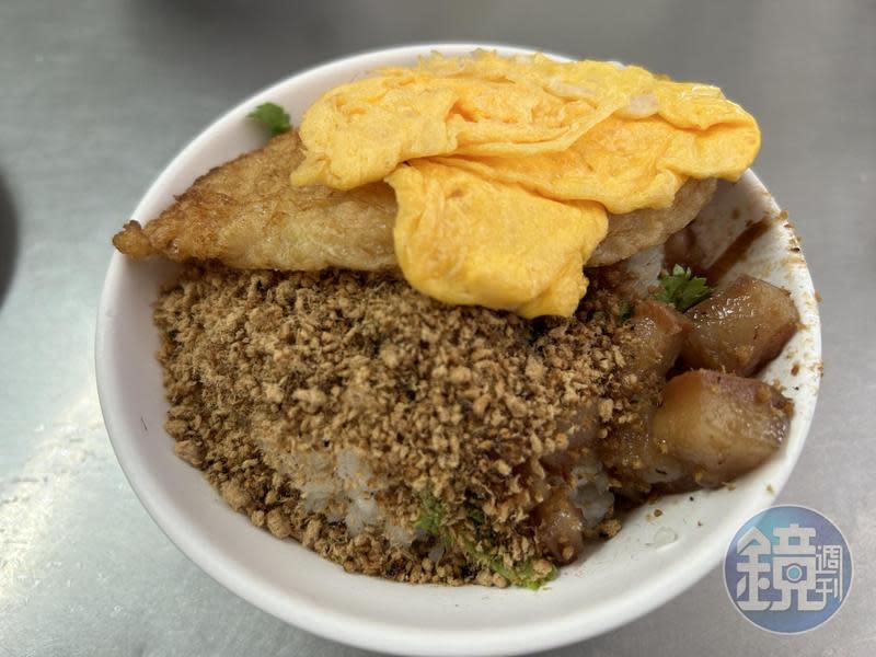 「前金肉燥飯」為高雄必比登推介新入選店家。